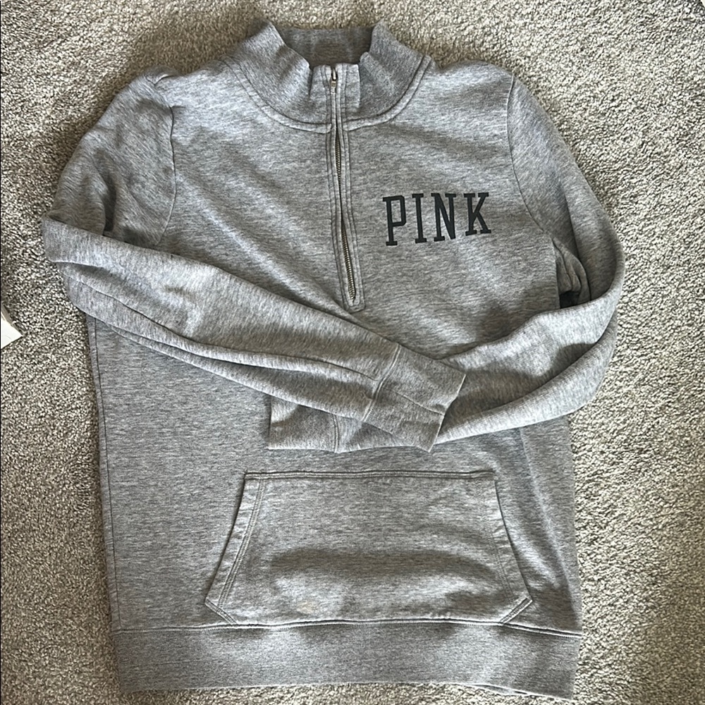 PINK Victoria's Secret Chicago Gray sweatshirt
